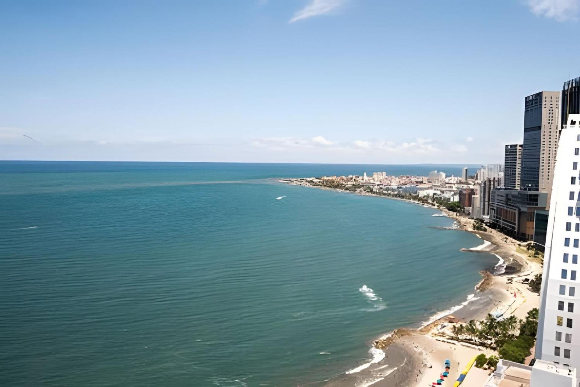 Apartamento Morros - Lujoso Apto Con Vista Al Mar Piso 28 Cartagena