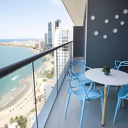 Morros - Lujoso Apto Con Vista Al Mar Piso 28 * Cartagena